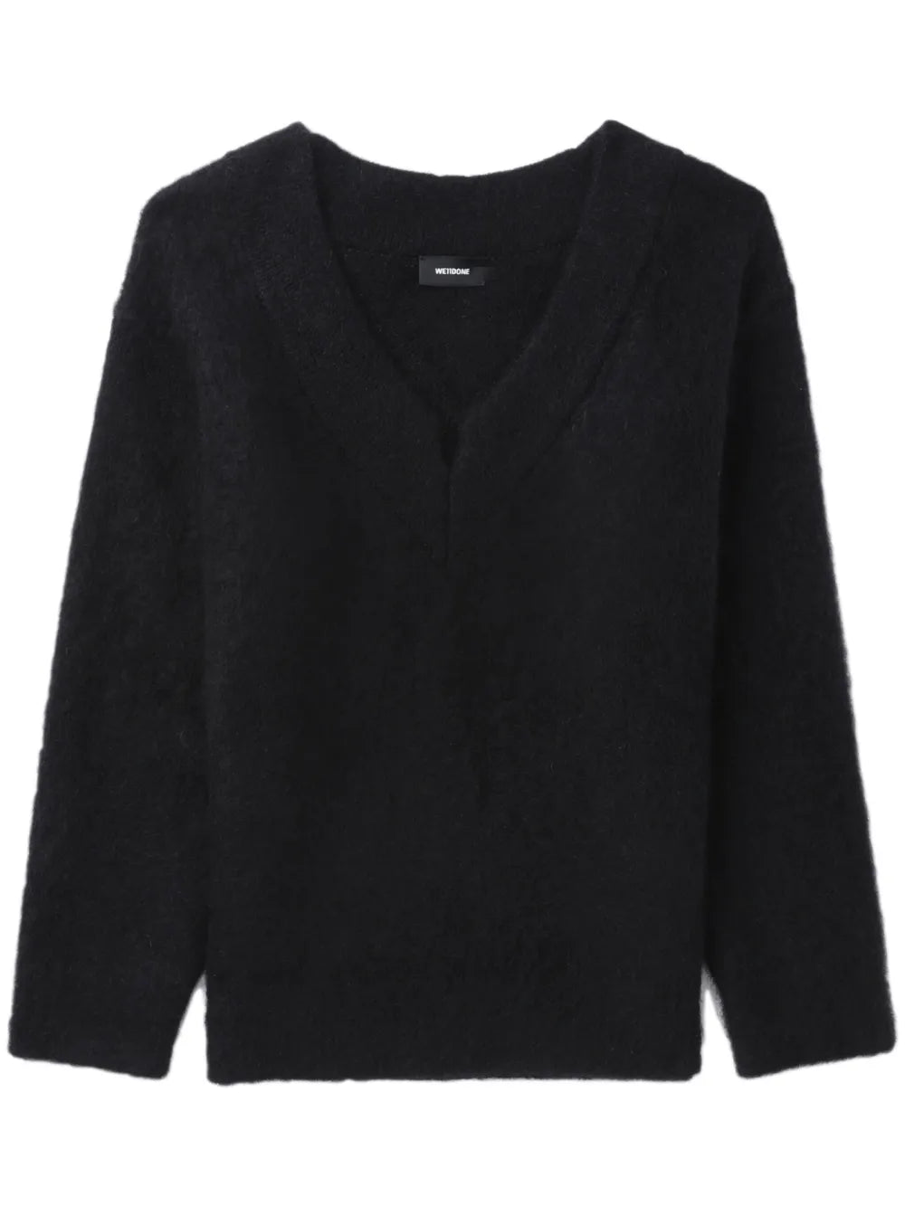 V-Neck Mohair-Blend Jumper