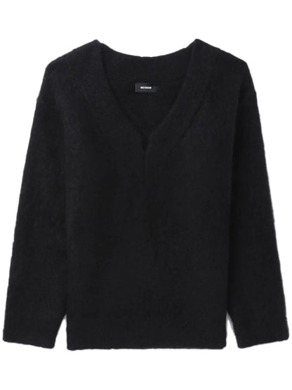V-Neck Mohair-Blend Jumper