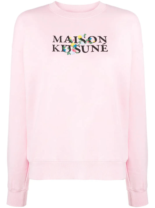 Logo-Print Cotton Sweatshirt