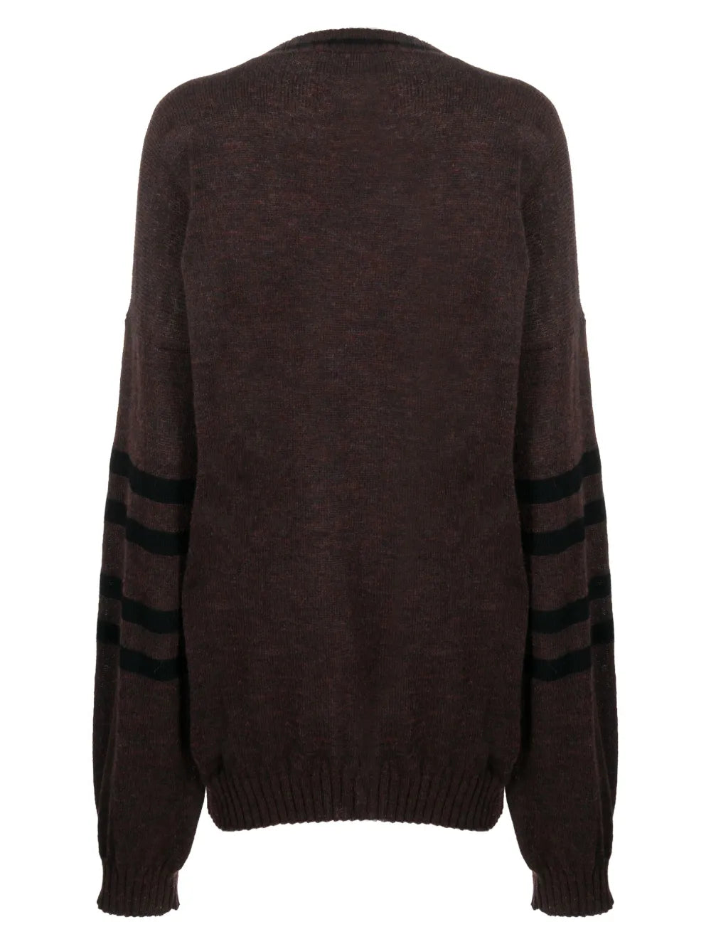 Stripe-Detail Long-Sleeve Jumper