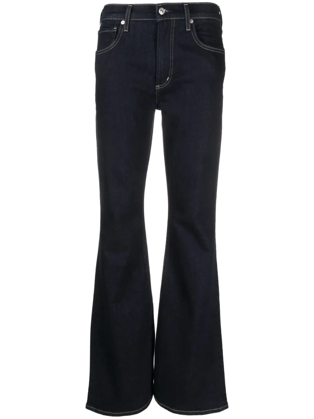 Mid-Rise Flared Jeans