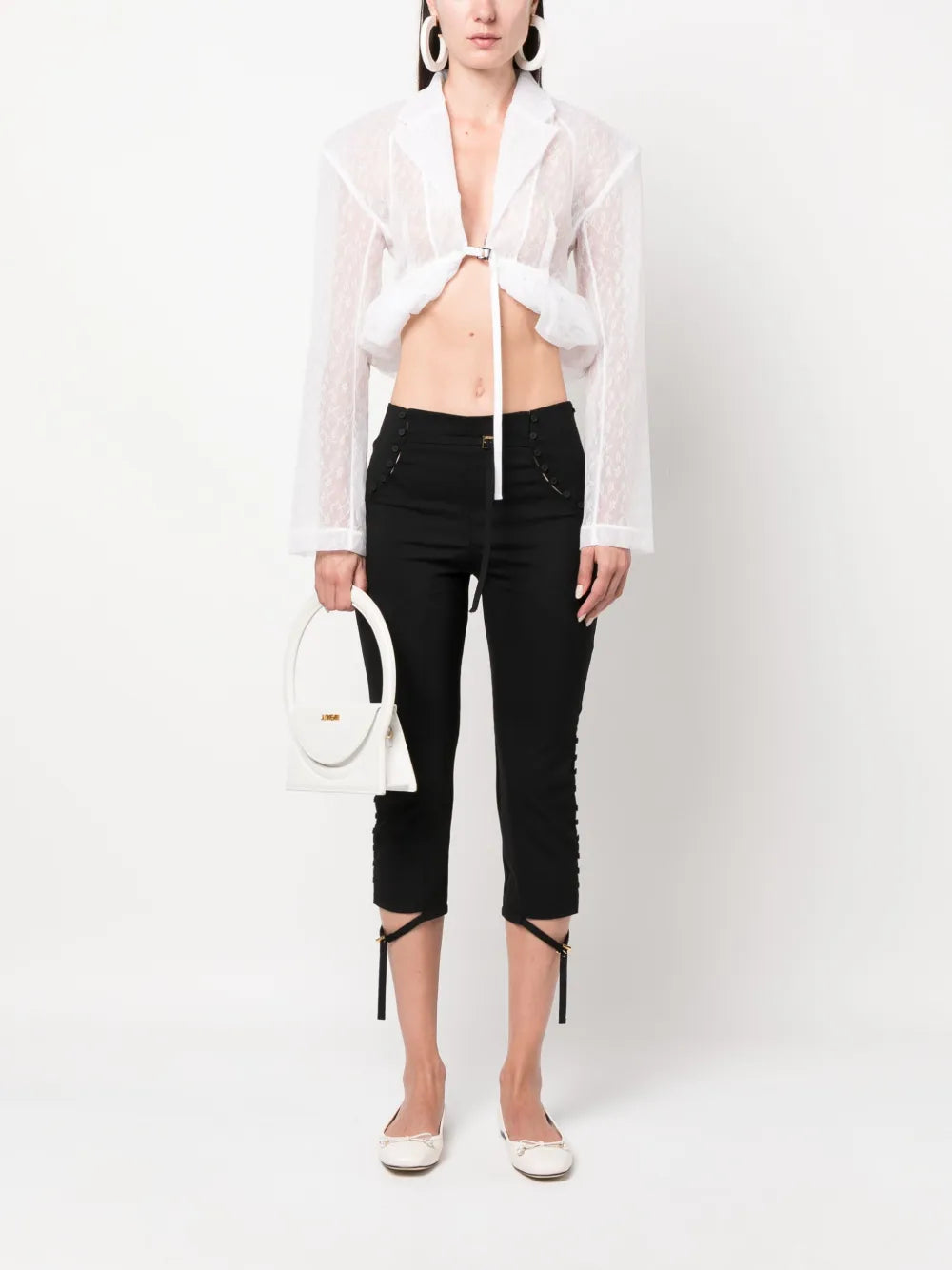 Le Pantalon Caraco Cropped Trousers