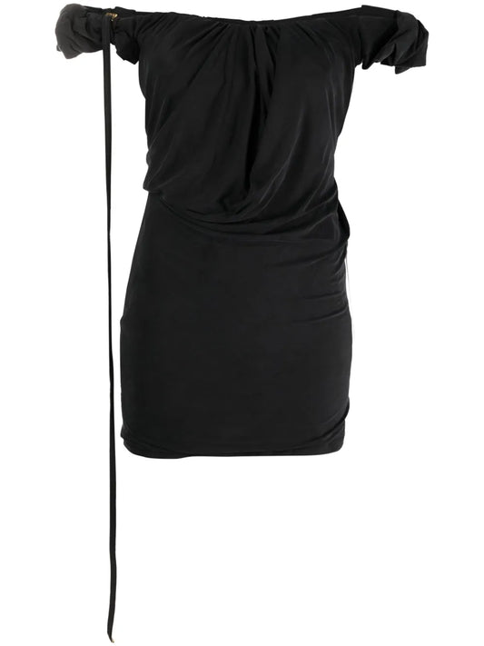 La Robe Ciceri Draped Minidress