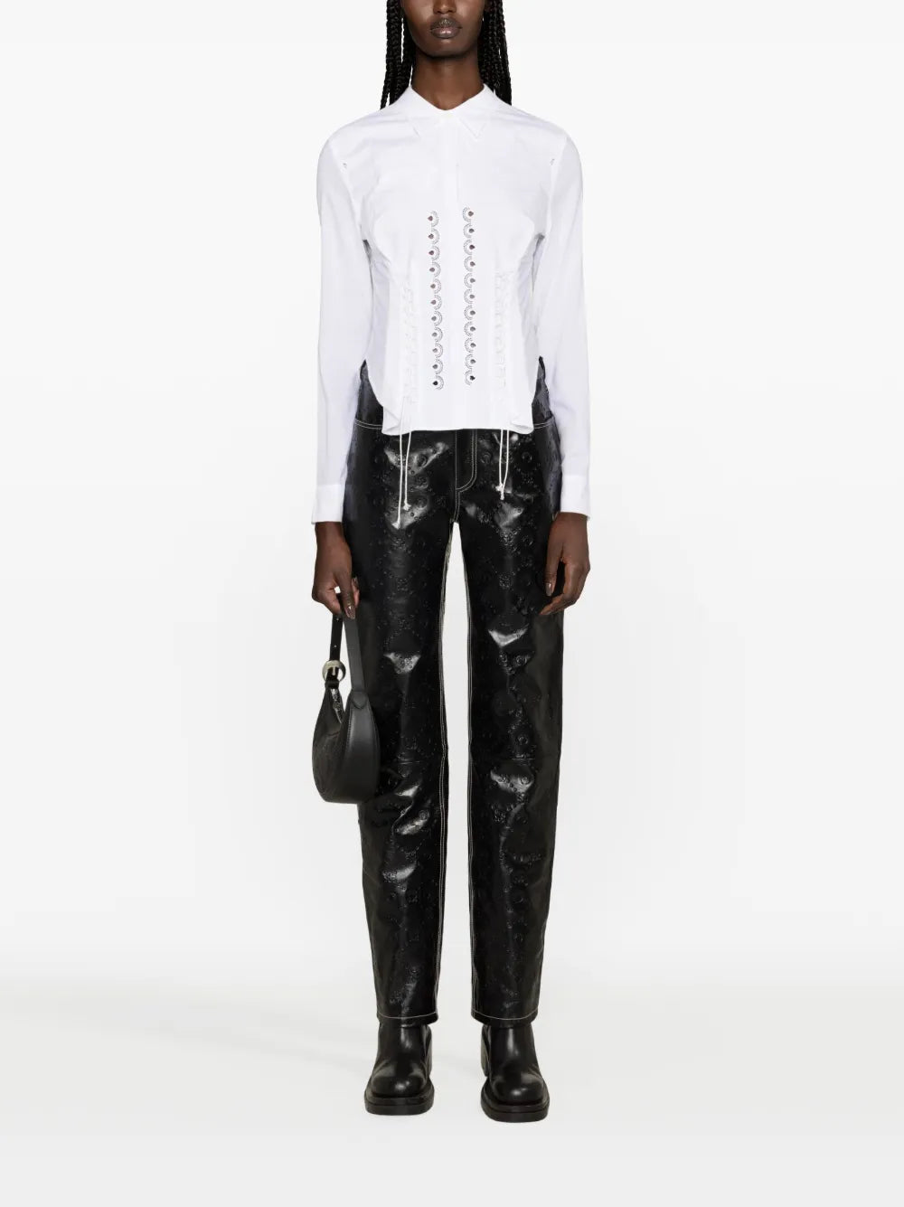 Regenerated Corset Shirt