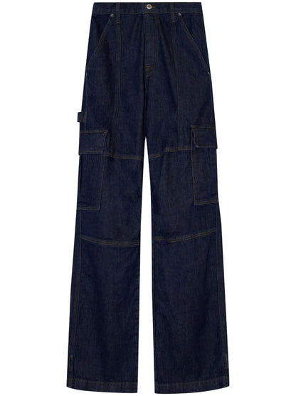 Axelle High-Rise Cargo Trousers