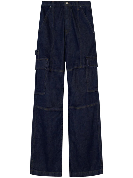 Axelle High-Rise Cargo Trousers
