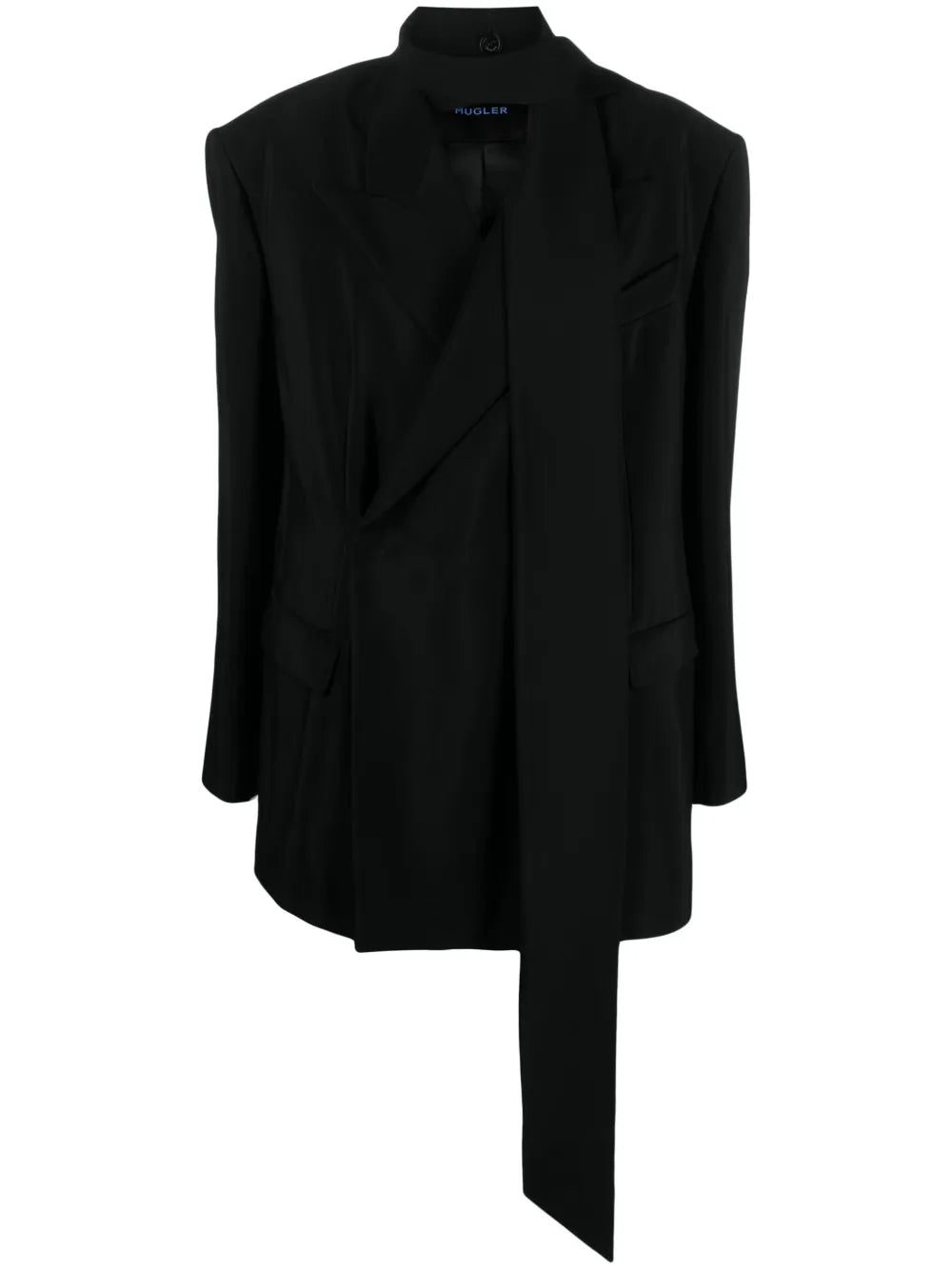 Oversized Scarf Jacket