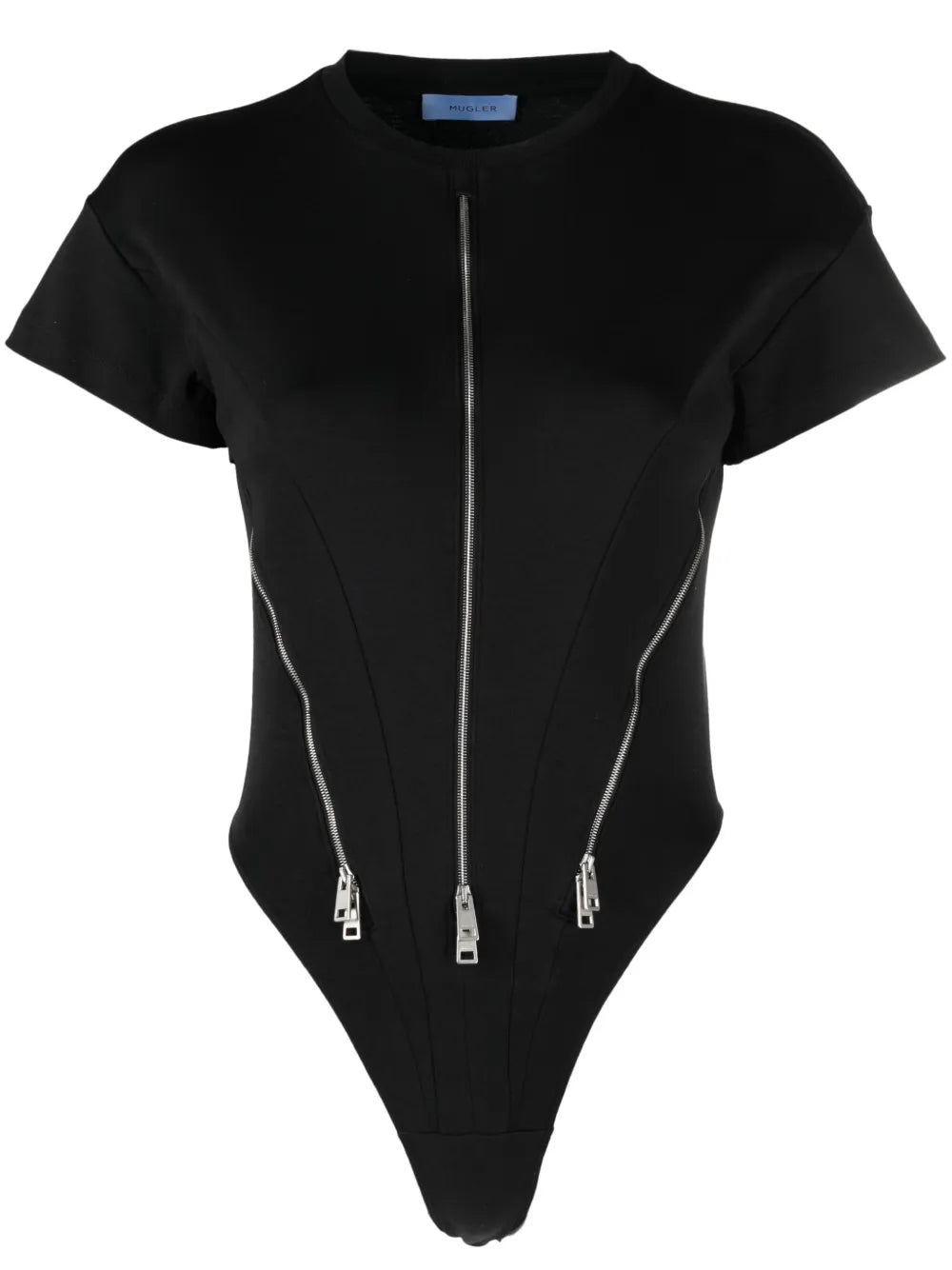 Zip-Detail Bodysuit