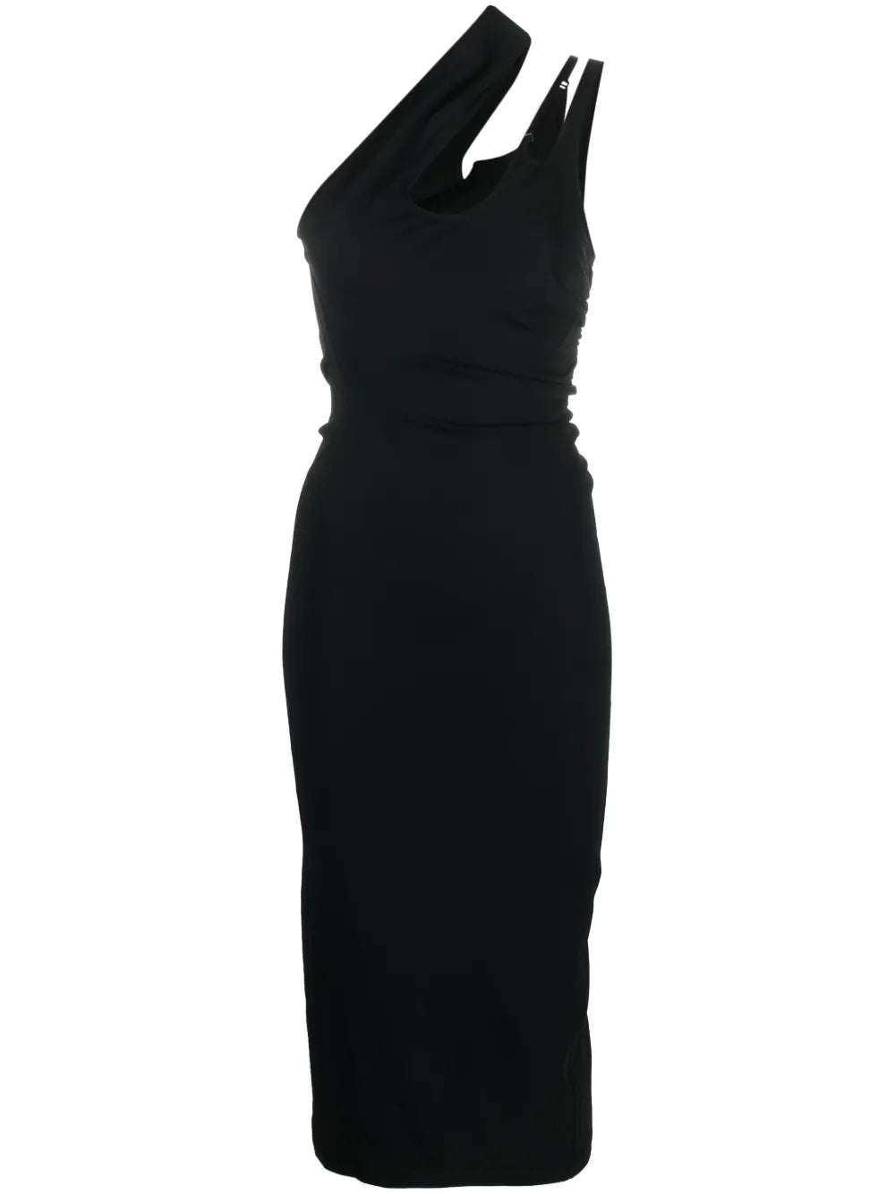 Asymmetric Midi Dress