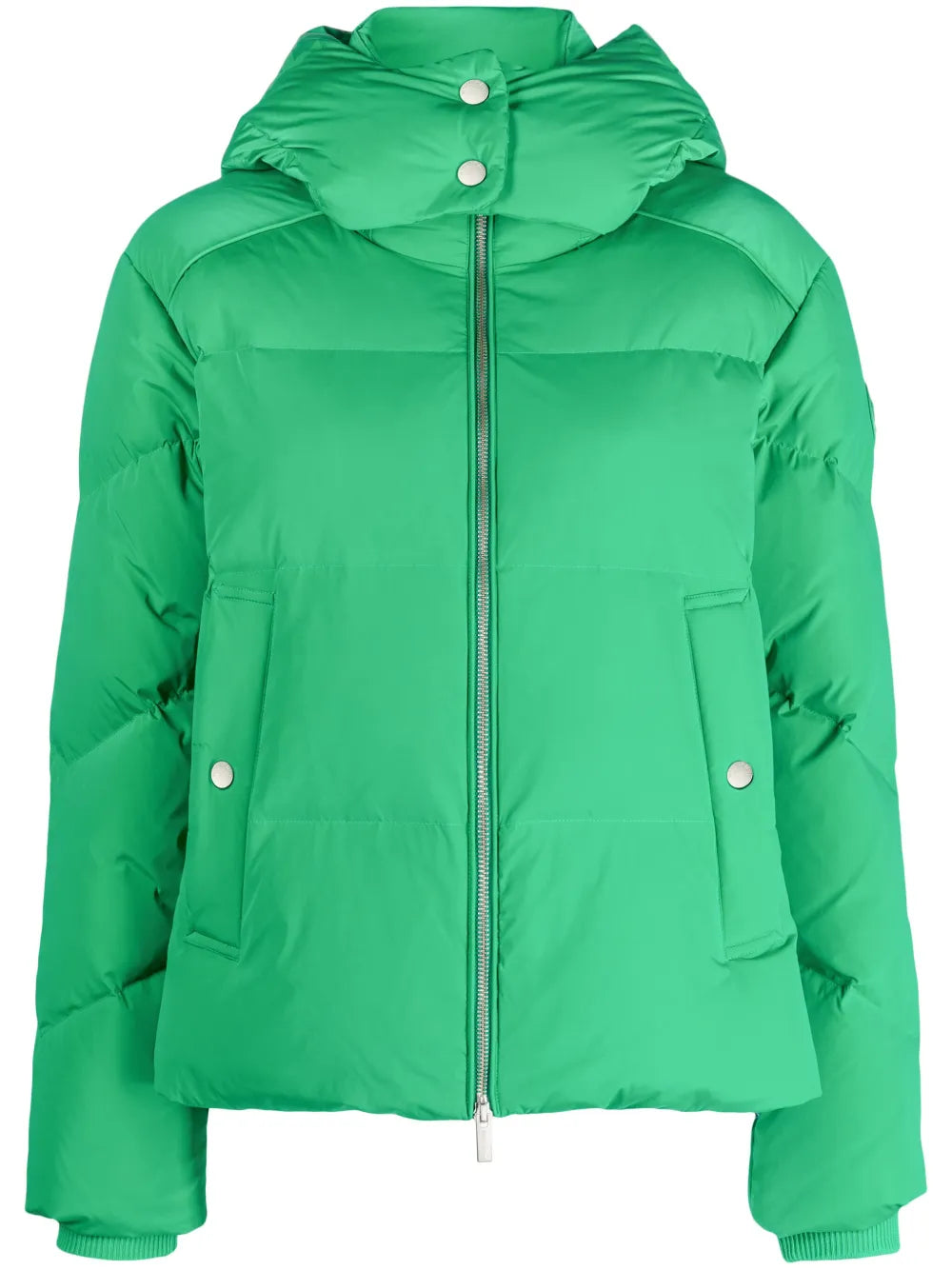 Detachable-Hood Padded Jacket