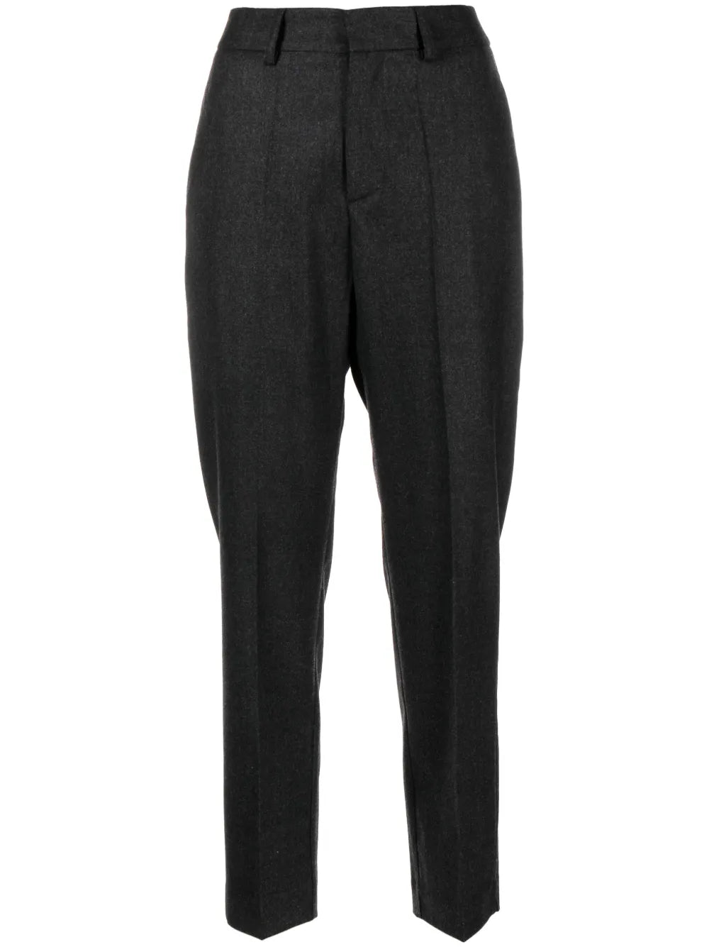 High-Waist Cropped Trousers
