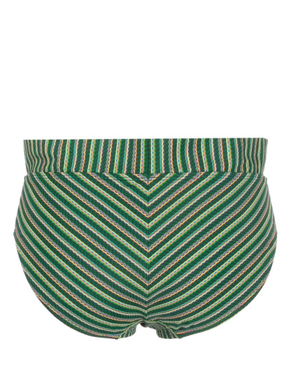 Holi Vintage Striped Bikini Bottoms