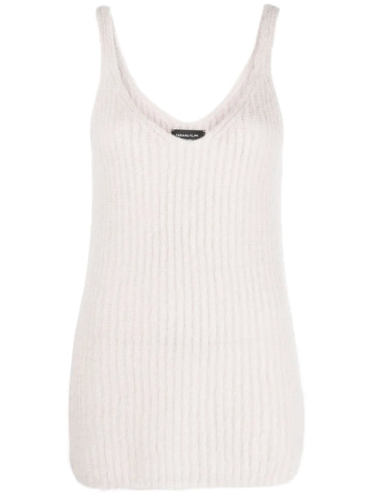 Ribbed-Knit Tank Top