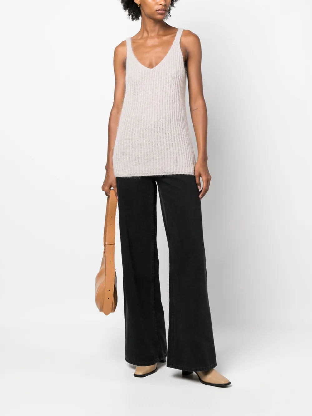 Ribbed-Knit Tank Top
