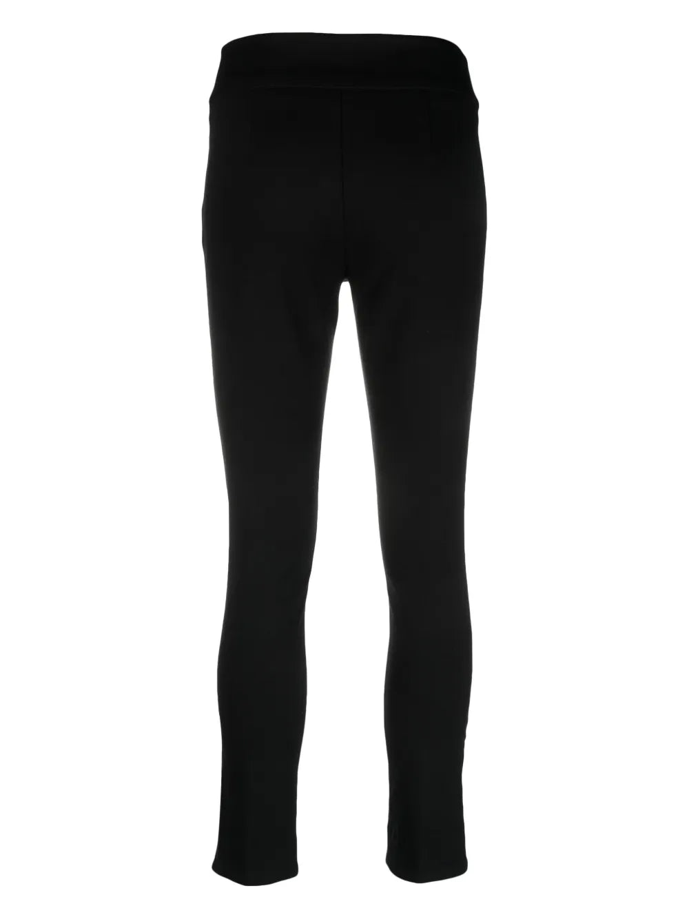 Logo-Plaque Side-Slit Leggings