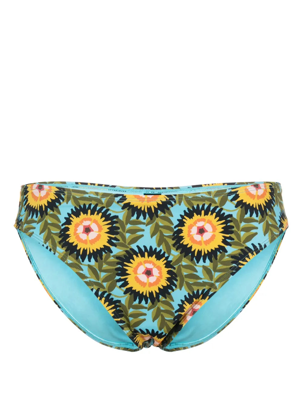 Bellini Floral-Pattern Bikini Bottoms