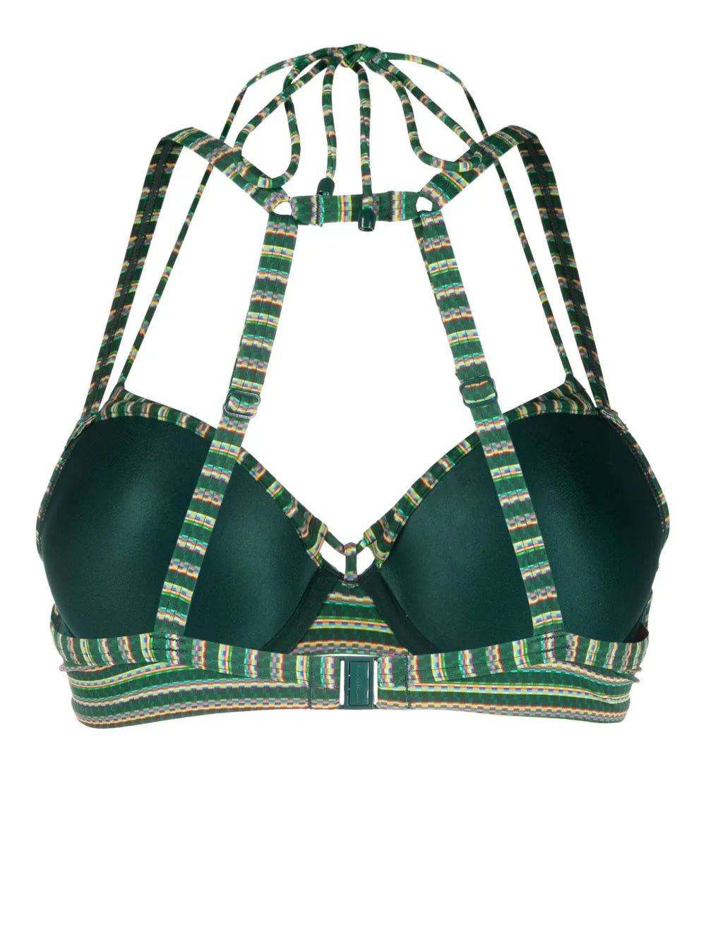 Holi Vintage Striped Bikini Top