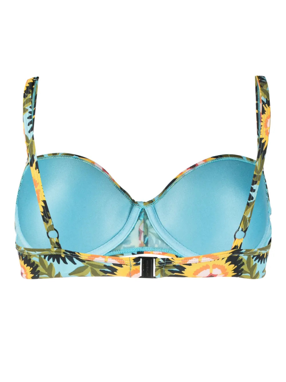 Bellini Floral-Print Bikini Top