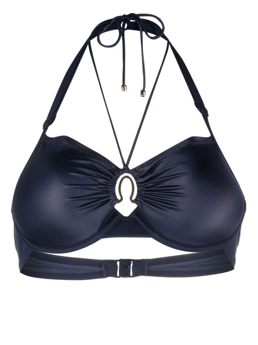 Jet Set Plunge Balcony Bikini Top