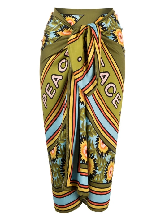 Bellini Graphic-Print Pareo