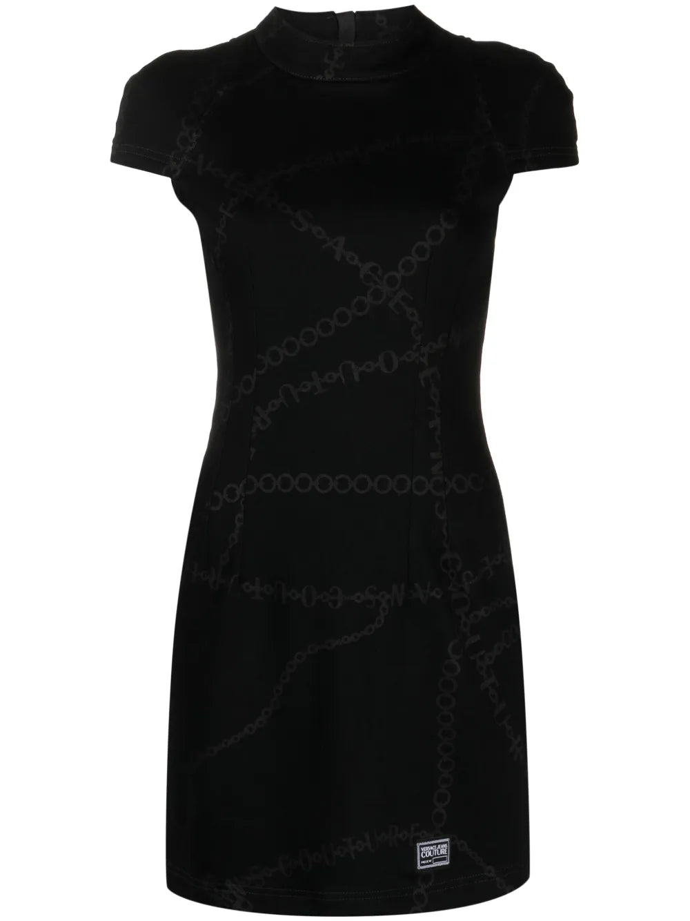 Logo-Print Short-Sleeved Dress