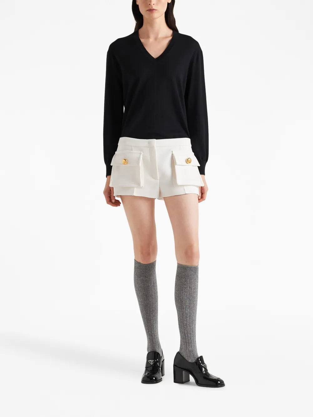 V-Neck Cashmere Jumper