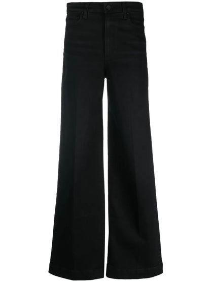 High-Waisted Wide-Leg Jeans