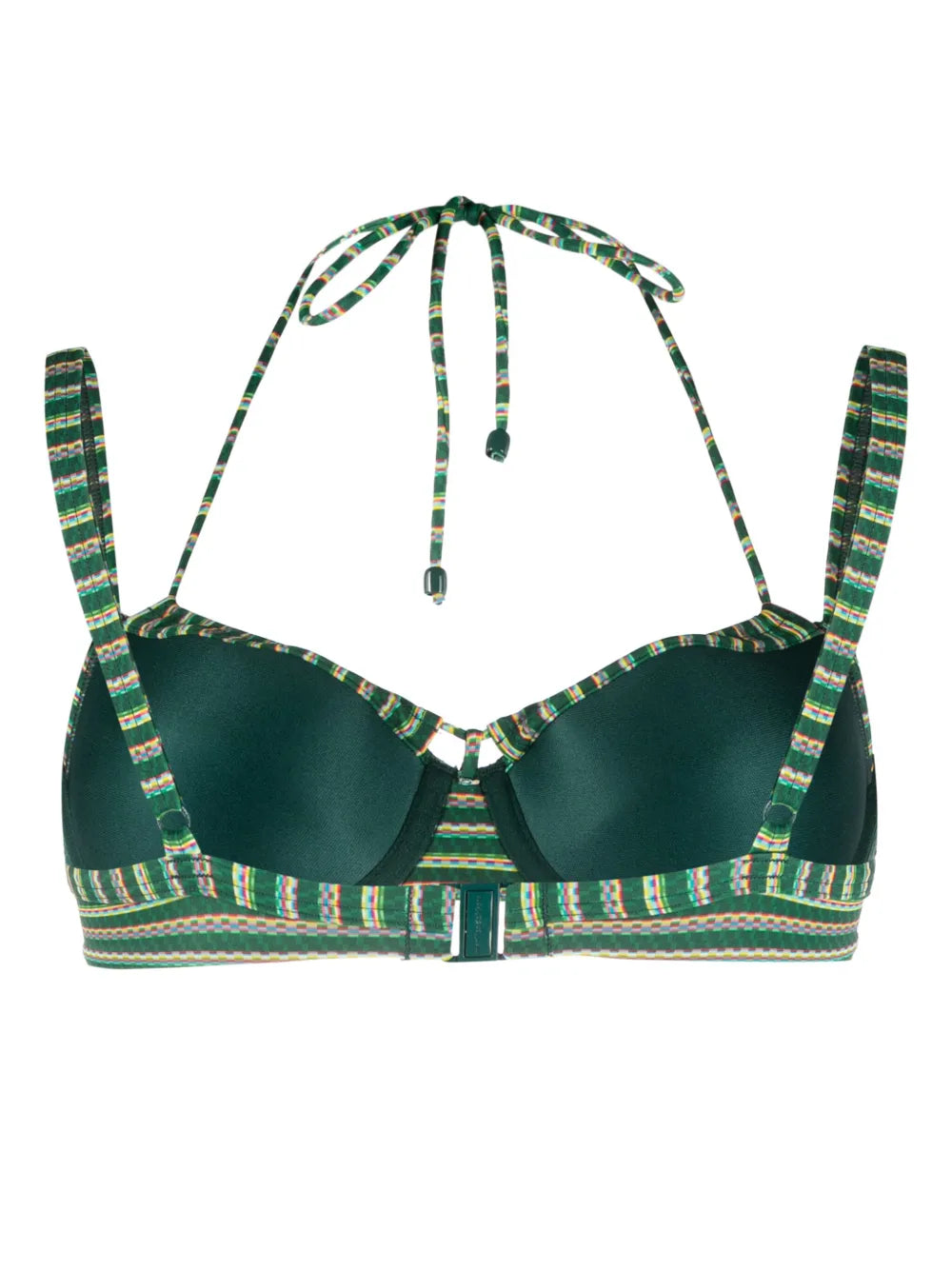 Holi Vintage Striped Bikini Top