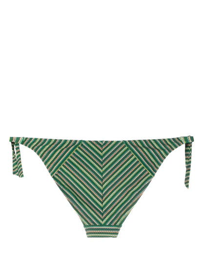 Holi Vintage Striped Bikini Bottoms