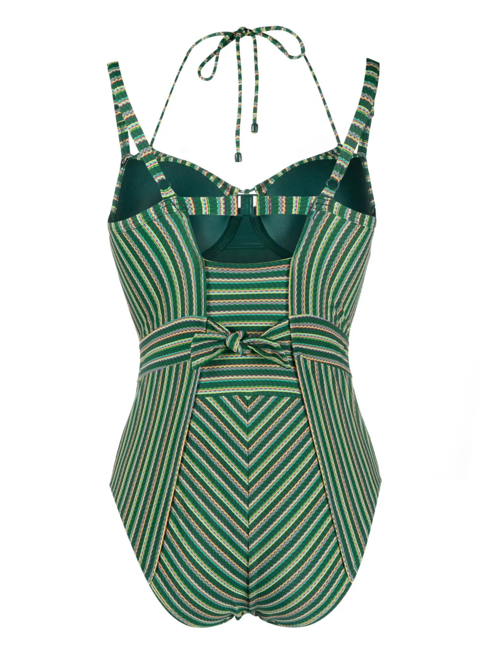 Holi Vintage Striped Padded Swimsuit
