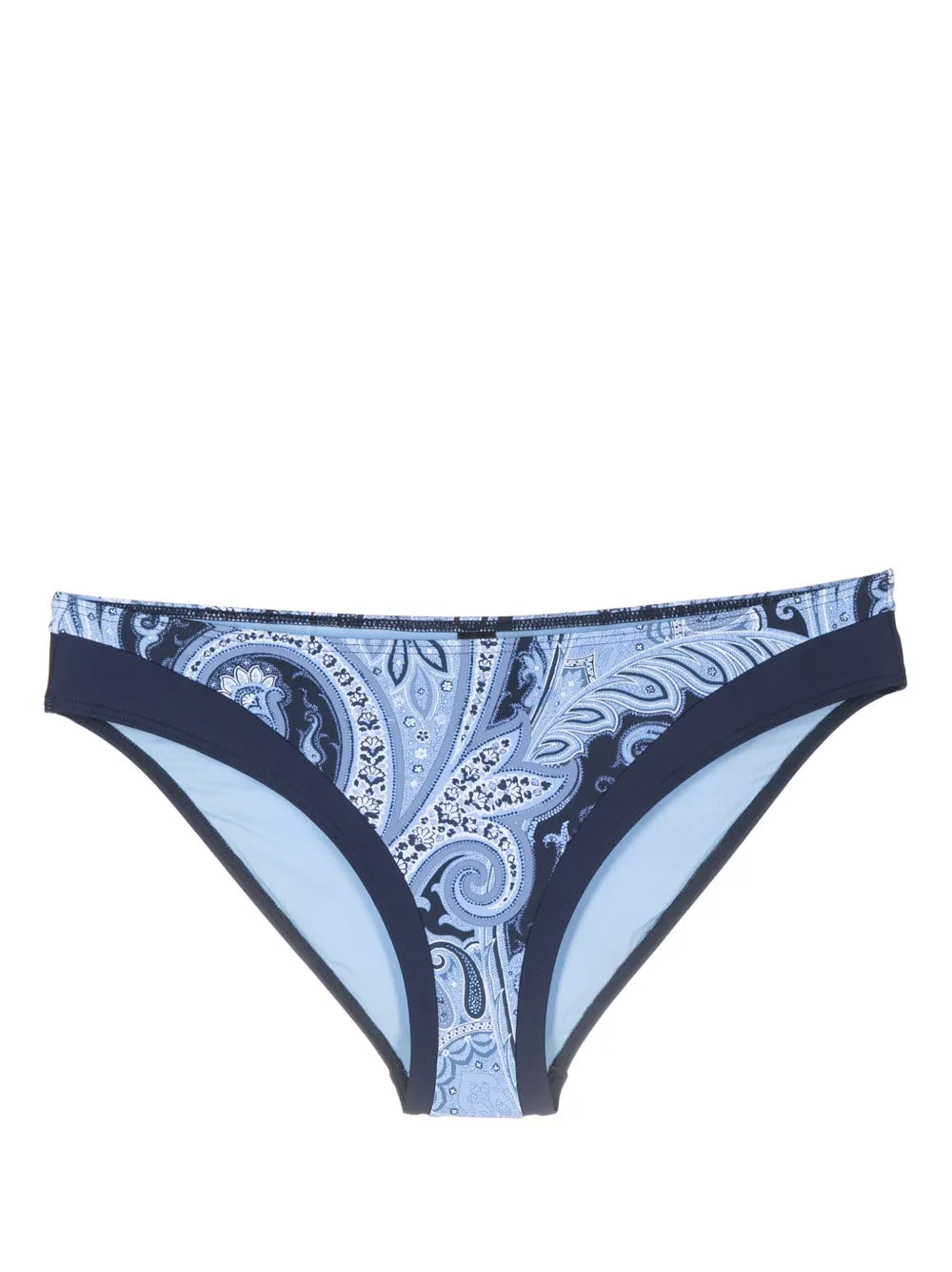 Cache Coeur Paisley-Print Bikini Bottoms
