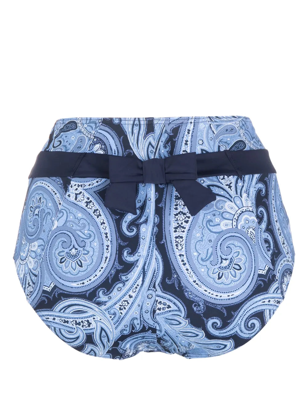 Cache Coeur Paisley- Print High-Waisted Bikini Bottoms