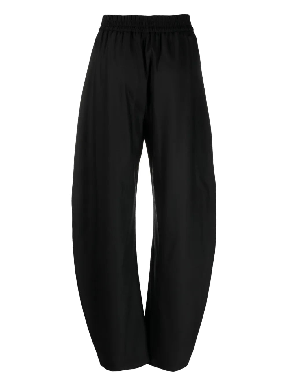 High-Rise Straight-Leg Trousers