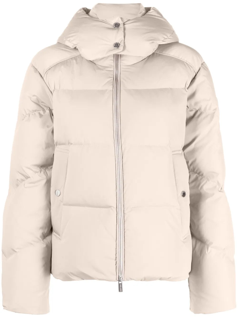 Detachable-Hood Padded Jacket