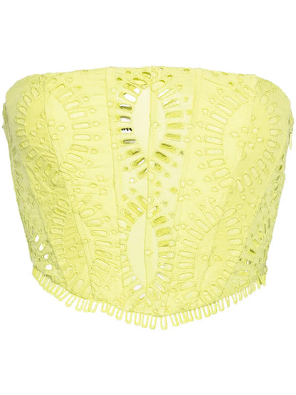 Sting Corset Crop Top