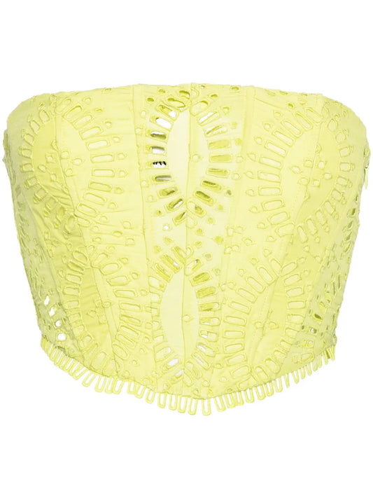 Sting Corset Crop Top