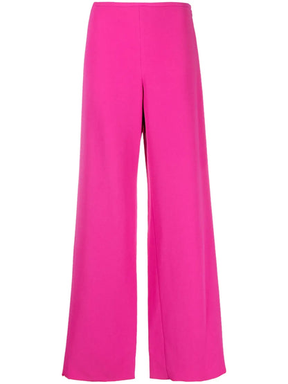High-Waisted Wide-Leg Trousers