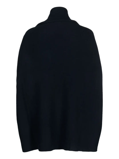Shawl-Lapel Cashmere Cardigan
