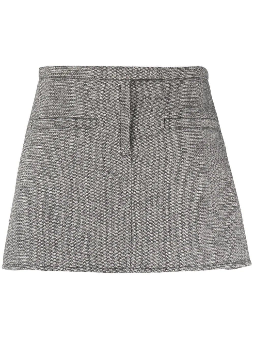 Caviar Trapeze Miniskirt