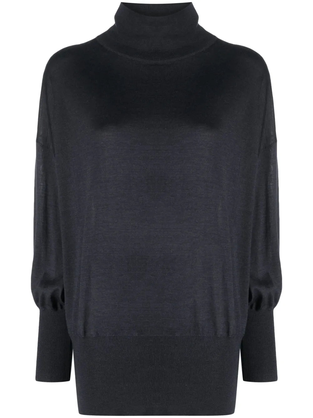 Roll-Neck Knitted Jumper