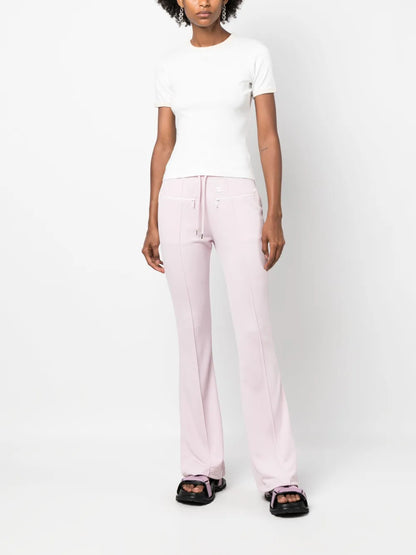 Interlock Flared Trousers