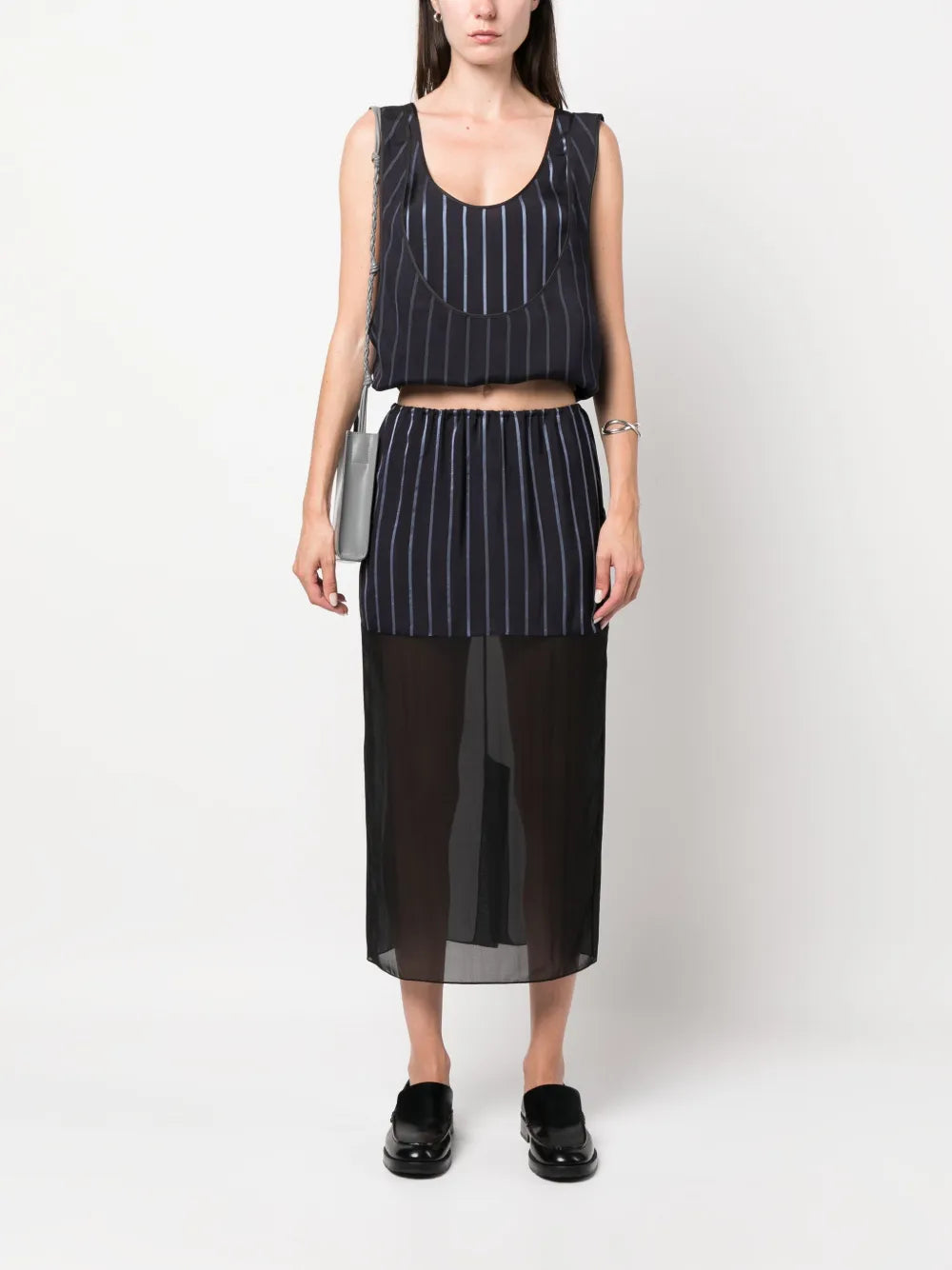 Mini Mirror Striped Tank Top