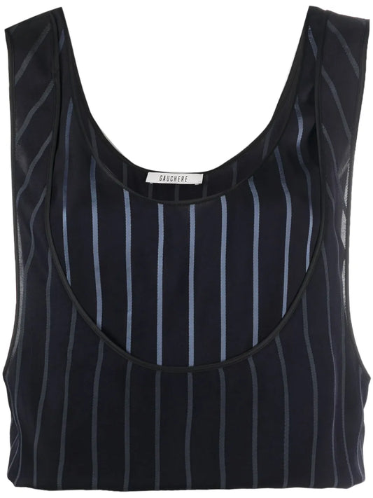 Mini Mirror Striped Tank Top