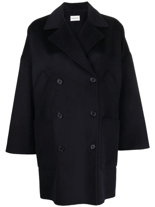 Double-Breasted Cashmere Coat