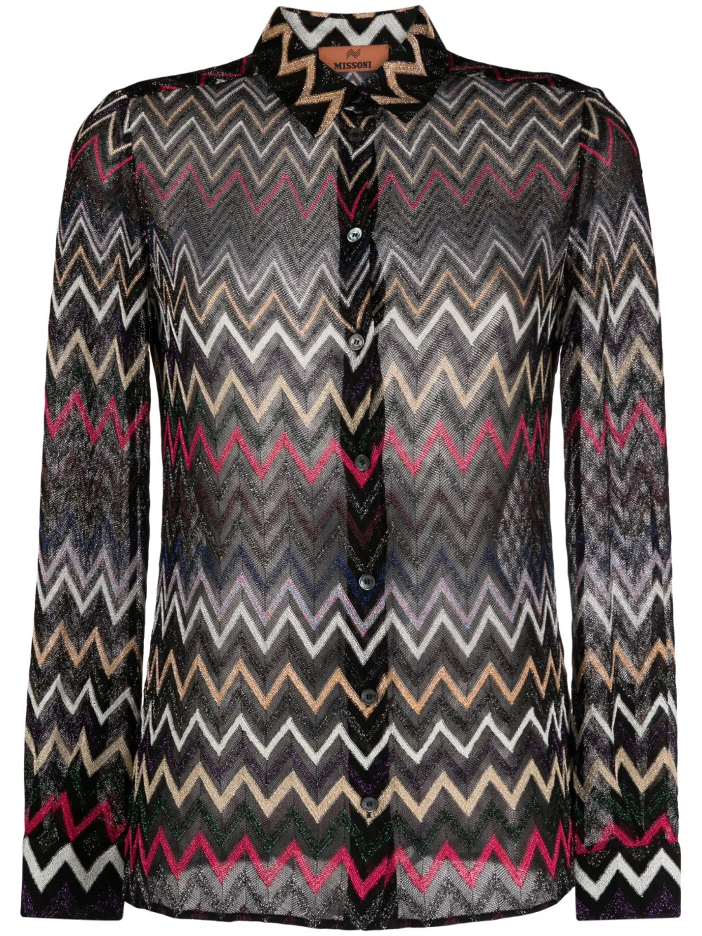 Zigzag Lurex Shirt