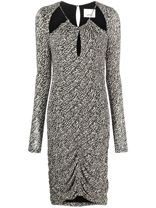 Logane Cut-Out Midi Dress