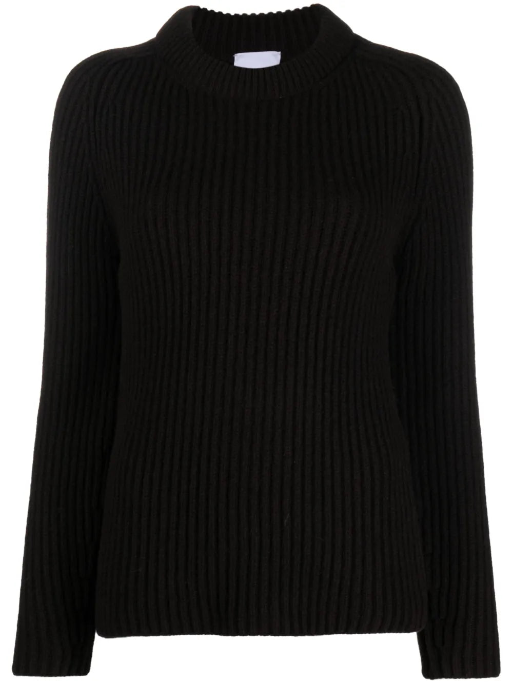 3D Crew-Neck Ribbed Jumper