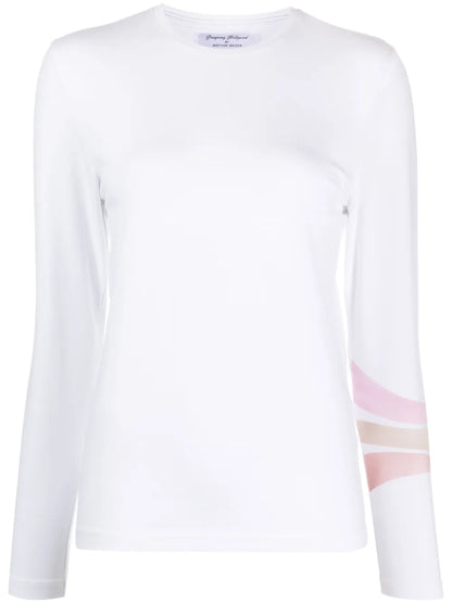 3 Stripe Long-Sleeved T-Shirt