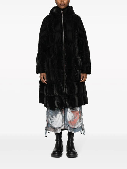 Pyramide Hooded Padded Coat