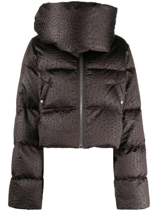 Funnel-Neck Puffer Jacket